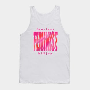 fearless feminist Tank Top